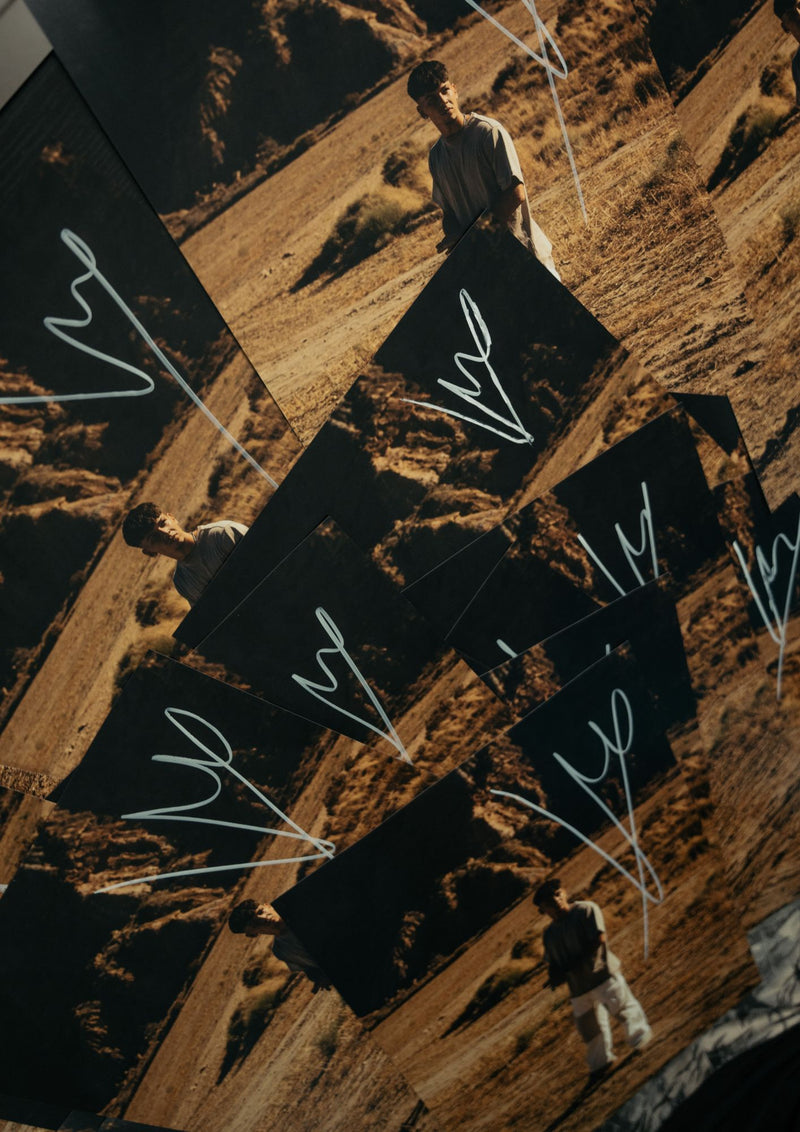 Poster Firmado + Camiseta LUANI