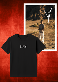 Poster Firmado + Camiseta LUANI